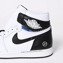 Load the image into the gallery viewer. 新品未使用品 NIKE AIR JORDAN 1 RETRO HI OG エアジョーダン 1 × UNION ユニオン × FRAGMENT DESIGN フラグメントデザイン サイズ10.5 中古 4a006253