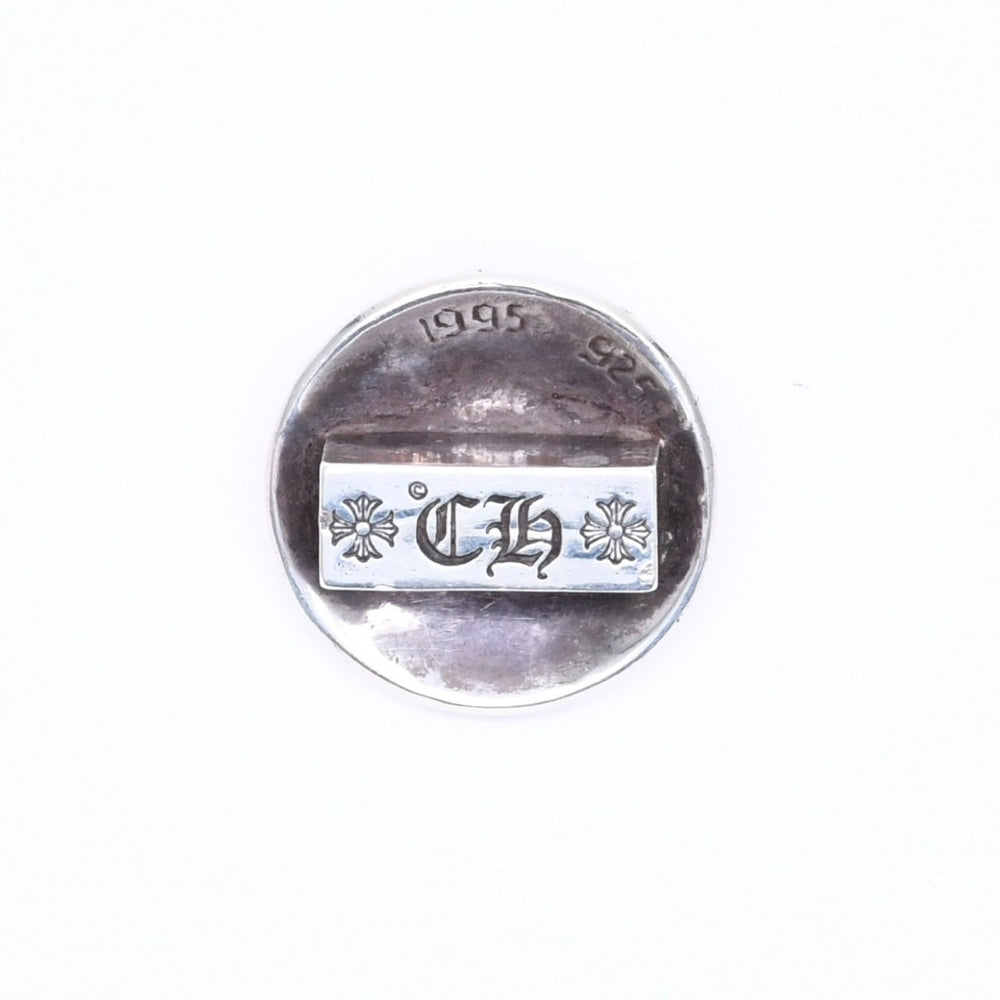極美品 CHROME HEARTS クロムハーツ クロスボールボタン ヘアバンド用 コンチョ 重量約12.75g 2008/.925刻印 シルバー925 中古 4a006289