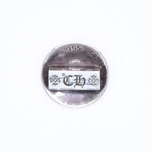 Load the image into the gallery viewer. 極美品 CHROME HEARTS クロムハーツ クロスボールボタン ヘアバンド用 コンチョ 重量約12.75g 2008/.925刻印 シルバー925 中古 4a006289