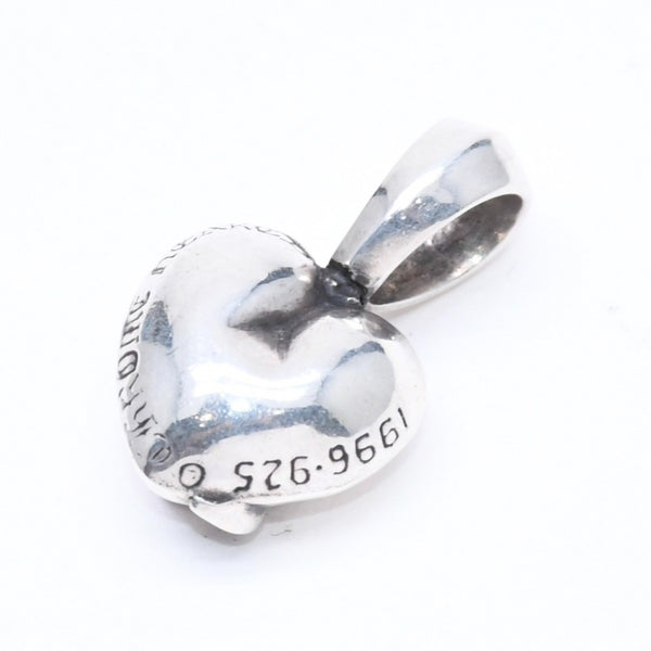 極美品 CHROME HEARTS クロムハーツ HEART WITH JUMP RING ハート ウィズ ジャンプリング ペンダントトップ 重量約12.84 中古 4a006264