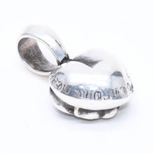 将图片加载到图库查看器中。 極美品 CHROME HEARTS クロムハーツ HEART WITH JUMP RING ハート ウィズ ジャンプリング ペンダントトップ 重量約12.84 中古 4a006264