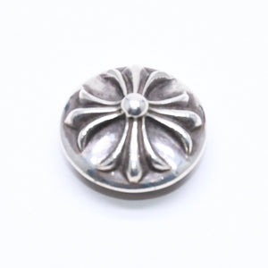 極美品 CHROME HEARTS クロムハーツ クロスボールボタン ヘアバンド用 コンチョ 重量約12.75g 2008/.925刻印 シルバー925 中古 4a006289