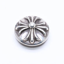 Load the image into the gallery viewer. 極美品 CHROME HEARTS クロムハーツ クロスボールボタン ヘアバンド用 コンチョ 重量約12.75g 2008/.925刻印 シルバー925 中古 4a006289