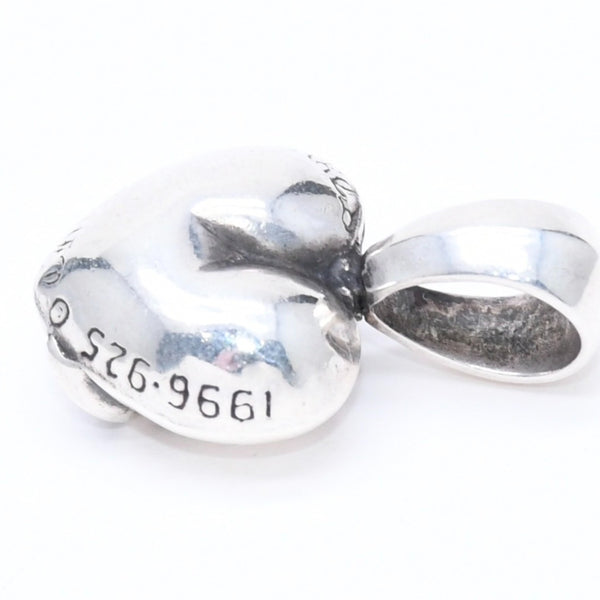 極美品 CHROME HEARTS クロムハーツ HEART WITH JUMP RING ハート ウィズ ジャンプリング ペンダントトップ 重量約12.84 中古 4a006264