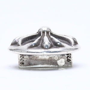 極美品 CHROME HEARTS クロムハーツ クロスボールボタン ヘアバンド用 コンチョ 重量約12.75g 2008/.925刻印 シルバー925 中古 4a006289