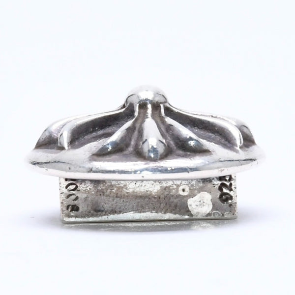 極美品 CHROME HEARTS クロムハーツ クロスボールボタン ヘアバンド用 コンチョ 重量約12.75g 2008/.925刻印 シルバー925 中古 4a006289