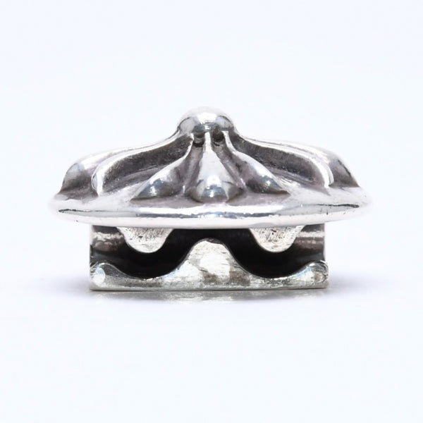 極美品 CHROME HEARTS クロムハーツ クロスボールボタン ヘアバンド用 コンチョ 重量約12.75g 2008/.925刻印 シルバー925 中古 4a006289