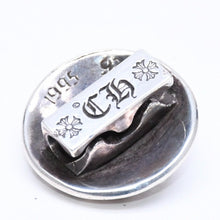 Load the image into the gallery viewer. 極美品 CHROME HEARTS クロムハーツ クロスボールボタン ヘアバンド用 コンチョ 重量約12.75g 2008/.925刻印 シルバー925 中古 4a006289