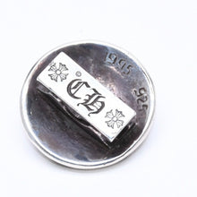 Load the image into the gallery viewer. 極美品 CHROME HEARTS クロムハーツ クロスボールボタン ヘアバンド用 コンチョ 重量約12.75g 2008/.925刻印 シルバー925 中古 4a006289