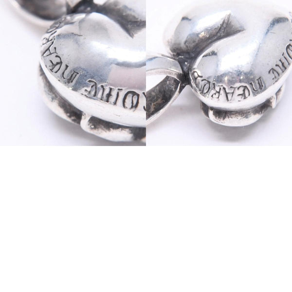 極美品 CHROME HEARTS クロムハーツ HEART WITH JUMP RING ハート ウィズ ジャンプリング ペンダントトップ 重量約12.84 中古 4a006264