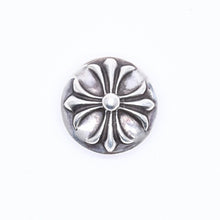 画像をギャラリービューアに読み込む, 極美品 CHROME HEARTS クロムハーツ クロスボールボタン ヘアバンド用 コンチョ 重量約13.83g 2008/.925刻印 シルバー925 中古 4a006290