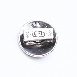 極美品 CHROME HEARTS クロムハーツ クロスボールボタン ヘアバンド用 コンチョ 重量約13.83g 2008/.925刻印 シルバー925 中古 4a006290