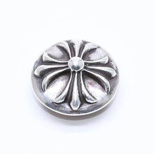 画像をギャラリービューアに読み込む, 極美品 CHROME HEARTS クロムハーツ クロスボールボタン ヘアバンド用 コンチョ 重量約13.83g 2008/.925刻印 シルバー925 中古 4a006290
