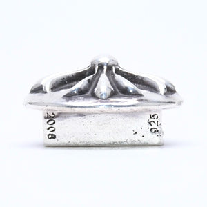 極美品 CHROME HEARTS クロムハーツ クロスボールボタン ヘアバンド用 コンチョ 重量約13.83g 2008/.925刻印 シルバー925 中古 4a006290