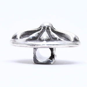 極美品 CHROME HEARTS クロムハーツ クロスボールボタン ヘアバンド用 コンチョ 重量約13.83g 2008/.925刻印 シルバー925 中古 4a006290