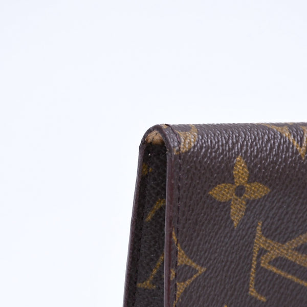 極美品 LOUIS VUITTTON ルイヴィトン モノグラム キャンバス エテュイリュネットサンプール メガネケース ブラウン M62962 中古 4a006101