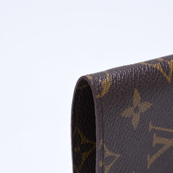 極美品 LOUIS VUITTTON ルイヴィトン モノグラム キャンバス エテュイリュネットサンプール メガネケース ブラウン M62962 中古 4a006101