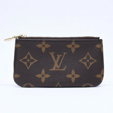 画像をギャラリービューアに読み込む, 極美品 LOUIS VUITTON ルイヴィトン ポシェット・クレ モノグラム・キャンバス コインケース M62650 ブラウン ゴールド金具 中古 4a006344