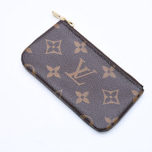 画像をギャラリービューアに読み込む, 極美品 LOUIS VUITTON ルイヴィトン ポシェット・クレ モノグラム・キャンバス コインケース M62650 ブラウン ゴールド金具 中古 4a006344