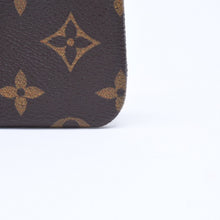 画像をギャラリービューアに読み込む, 極美品 LOUIS VUITTON ルイヴィトン ポシェット・クレ モノグラム・キャンバス コインケース M62650 ブラウン ゴールド金具 中古 4a006344