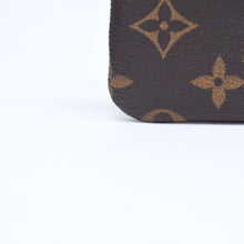 画像をギャラリービューアに読み込む, 極美品 LOUIS VUITTON ルイヴィトン ポシェット・クレ モノグラム・キャンバス コインケース M62650 ブラウン ゴールド金具 中古 4a006344