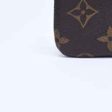 画像をギャラリービューアに読み込む, 極美品 LOUIS VUITTON ルイヴィトン ポシェット・クレ モノグラム・キャンバス コインケース M62650 ブラウン ゴールド金具 中古 4a006344