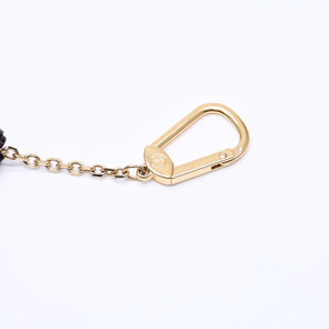 極美品 LOUIS VUITTON ルイヴィトン ポシェット・クレ モノグラム・キャンバス コインケース M62650 ブラウン ゴールド金具 中古 4a006344