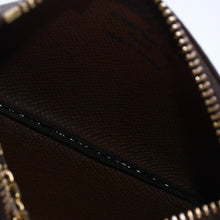 画像をギャラリービューアに読み込む, 極美品 LOUIS VUITTON ルイヴィトン ポシェット・クレ モノグラム・キャンバス コインケース M62650 ブラウン ゴールド金具 中古 4a006344