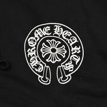 画像をギャラリービューアに読み込む, 新品未使用 CHROME HEARTS クロムハーツ ジップアップフーディー パーカー サイズM 東京限定 ホースシュー ブラック 中古 4a006260
