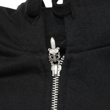 画像をギャラリービューアに読み込む, 新品未使用 CHROME HEARTS クロムハーツ ジップアップフーディー パーカー サイズM 東京限定 ホースシュー ブラック 中古 4a006260