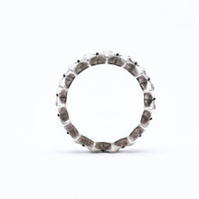 画像をギャラリービューアに読み込む, CHROME HEARTS クロムハーツ DOUBLE PYRAMID PLUS RING ダブルピラミッド プラス リング 重量10.19g サイズ14号 シルバー925 美品 中古 4a006267