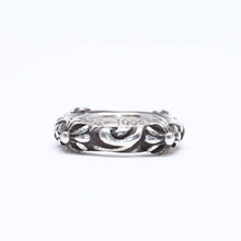 画像をギャラリービューアに読み込む, CHROME HEARTS クロムハーツ SBT BAND RING SBT バンドリング 指輪 重量約8.62g サイズ9号 シルバー925 美品 中古 4a006287