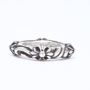 CHROME HEARTS クロムハーツ SBT BAND RING SBT バンドリング 指輪 重量約8.62g サイズ9号 シルバー925 美品 中古 4a006287