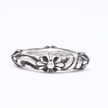 画像をギャラリービューアに読み込む, CHROME HEARTS クロムハーツ SBT BAND RING SBT バンドリング 指輪 重量約8.62g サイズ9号 シルバー925 美品 中古 4a006287