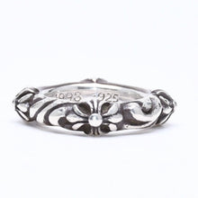 画像をギャラリービューアに読み込む, CHROME HEARTS クロムハーツ SBT BAND RING SBT バンドリング 指輪 重量約8.62g サイズ9号 シルバー925 美品 中古 4a006287