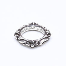 画像をギャラリービューアに読み込む, CHROME HEARTS クロムハーツ SBT BAND RING SBT バンドリング 指輪 重量約8.62g サイズ9号 シルバー925 美品 中古 4a006287