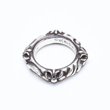 画像をギャラリービューアに読み込む, CHROME HEARTS クロムハーツ SBT BAND RING SBT バンドリング 指輪 重量約8.62g サイズ9号 シルバー925 美品 中古 4a006287