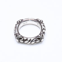 画像をギャラリービューアに読み込む, CHROME HEARTS クロムハーツ SBT BAND RING SBT バンドリング 指輪 重量約8.62g サイズ9号 シルバー925 美品 中古 4a006287