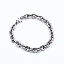 画像をギャラリービューアに読み込む, 極美品 CHROME HEARTS クロムハーツ ラージ ペーパーチェーン ブレスレット 9インチ 重量約36.14g 全長約21cm シルバー925 中古 4a006288