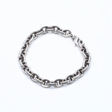 画像をギャラリービューアに読み込む, 極美品 CHROME HEARTS クロムハーツ ラージ ペーパーチェーン ブレスレット 9インチ 重量約36.14g 全長約21cm シルバー925 中古 4a006288