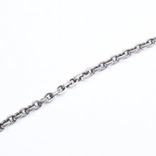 画像をギャラリービューアに読み込む, 極美品 CHROME HEARTS クロムハーツ ラージ ペーパーチェーン ブレスレット 9インチ 重量約36.14g 全長約21cm シルバー925 中古 4a006288