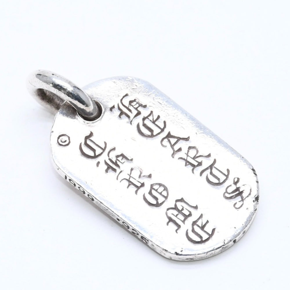 CHROME HEARTS クロムハーツ RAISED STAR DOGTAG NYC レイズドスター ドッグタグ ペンダントトップ NYC限定 重量11.11g 美品 中古 4a006270