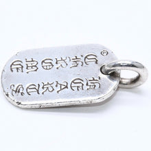 Load the image into the gallery viewer. CHROME HEARTS クロムハーツ RAISED STAR DOGTAG NYC レイズドスター ドッグタグ ペンダントトップ NYC限定 重量11.11g 美品 中古 4a006270
