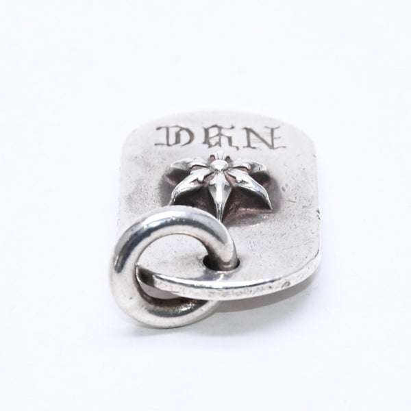 CHROME HEARTS クロムハーツ RAISED STAR DOGTAG NYC レイズドスター ドッグタグ ペンダントトップ NYC限定 重量11.11g 美品 中古 4a006270