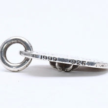 Load the image into the gallery viewer. CHROME HEARTS クロムハーツ RAISED STAR DOGTAG NYC レイズドスター ドッグタグ ペンダントトップ NYC限定 重量11.11g 美品 中古 4a006270