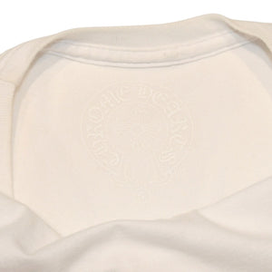 CHROME HEARTS クロムハーツ 半袖Tシャツ サイズS フレアニー BSフレア CHプラス ヴァインダガー ホワイト ブラック 美品 中古 4a006282