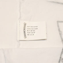 Load the image into the gallery viewer. CHROME HEARTS クロムハーツ 半袖Tシャツ サイズS フレアニー BSフレア CHプラス ヴァインダガー ホワイト ブラック 美品 中古 4a006282