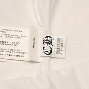 CHROME HEARTS クロムハーツ 半袖Tシャツ サイズS フレアニー BSフレア CHプラス ヴァインダガー ホワイト ブラック 美品 中古 4a006282