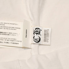 Load the image into the gallery viewer. CHROME HEARTS クロムハーツ 半袖Tシャツ サイズS フレアニー BSフレア CHプラス ヴァインダガー ホワイト ブラック 美品 中古 4a006282