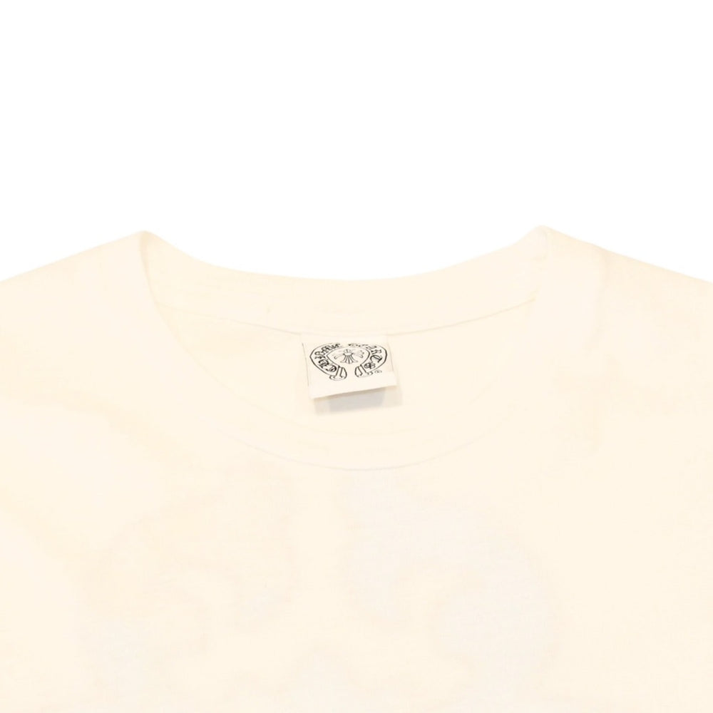 極美品 CHROME HEARTS クロムハーツ 半袖Tシャツ サイズS 青山店10周年記念 ヴァインダガー ホワイト 中古 4a006281